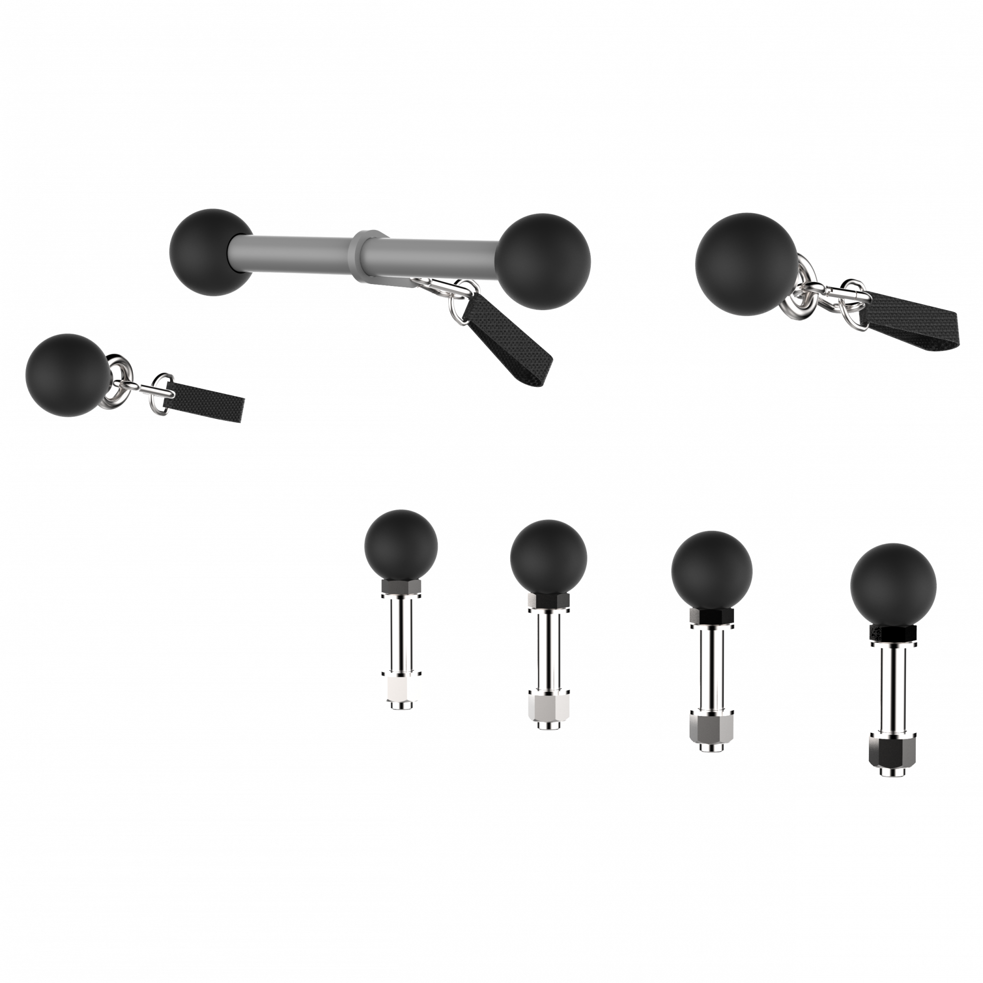 Impulse HSPCF59 шарообразные рукоятки для тяг и подтягиваний