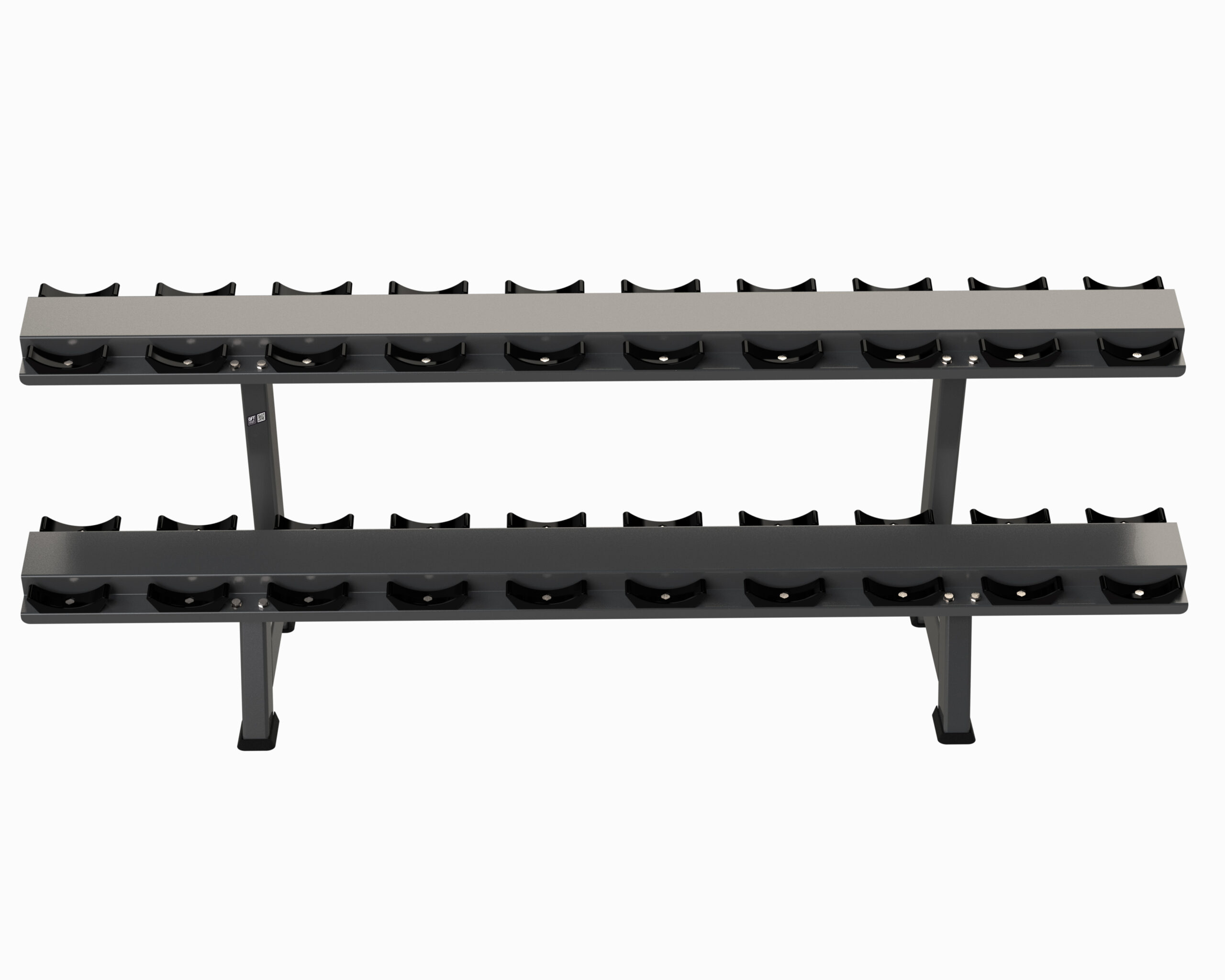 Стойка для гантелей двухъярусная (на 10 пар гантелей)