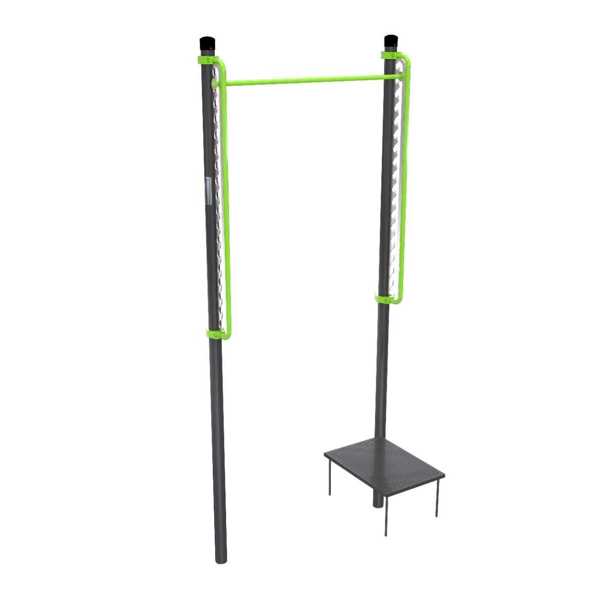 W251 GTO Турник-перекладина с регулируемой высотой (подходит ОВЗ) ZAVODSPORTA