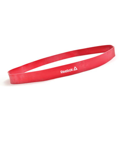 Ленточный амортизатор REEBOK Power Band низкое сопротивление, красный