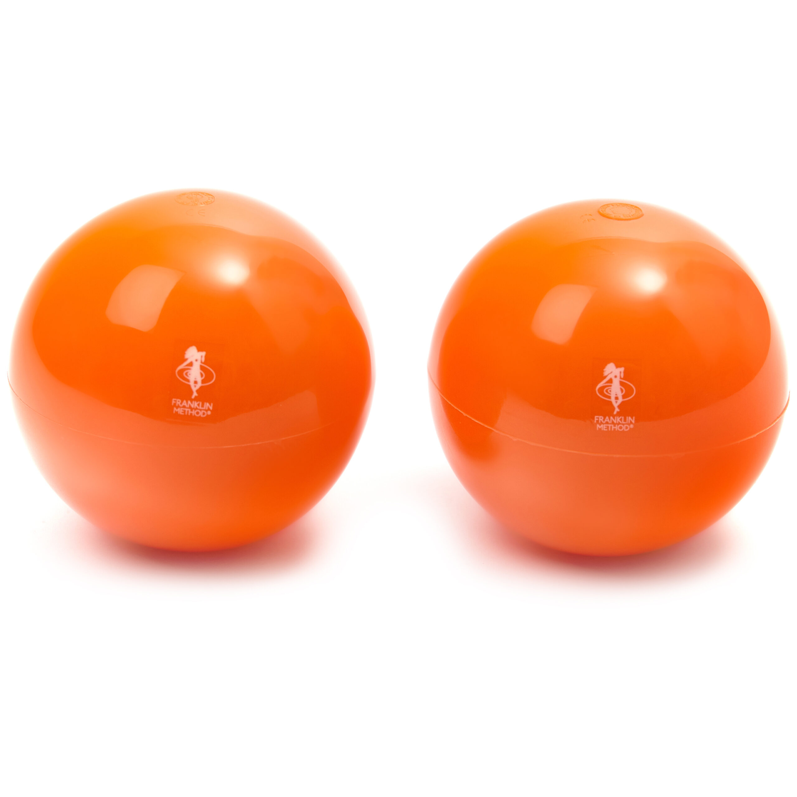 Мяч для релаксации FRANKLIN METHOD Universal пара, диаметр 10 см, оранжевый