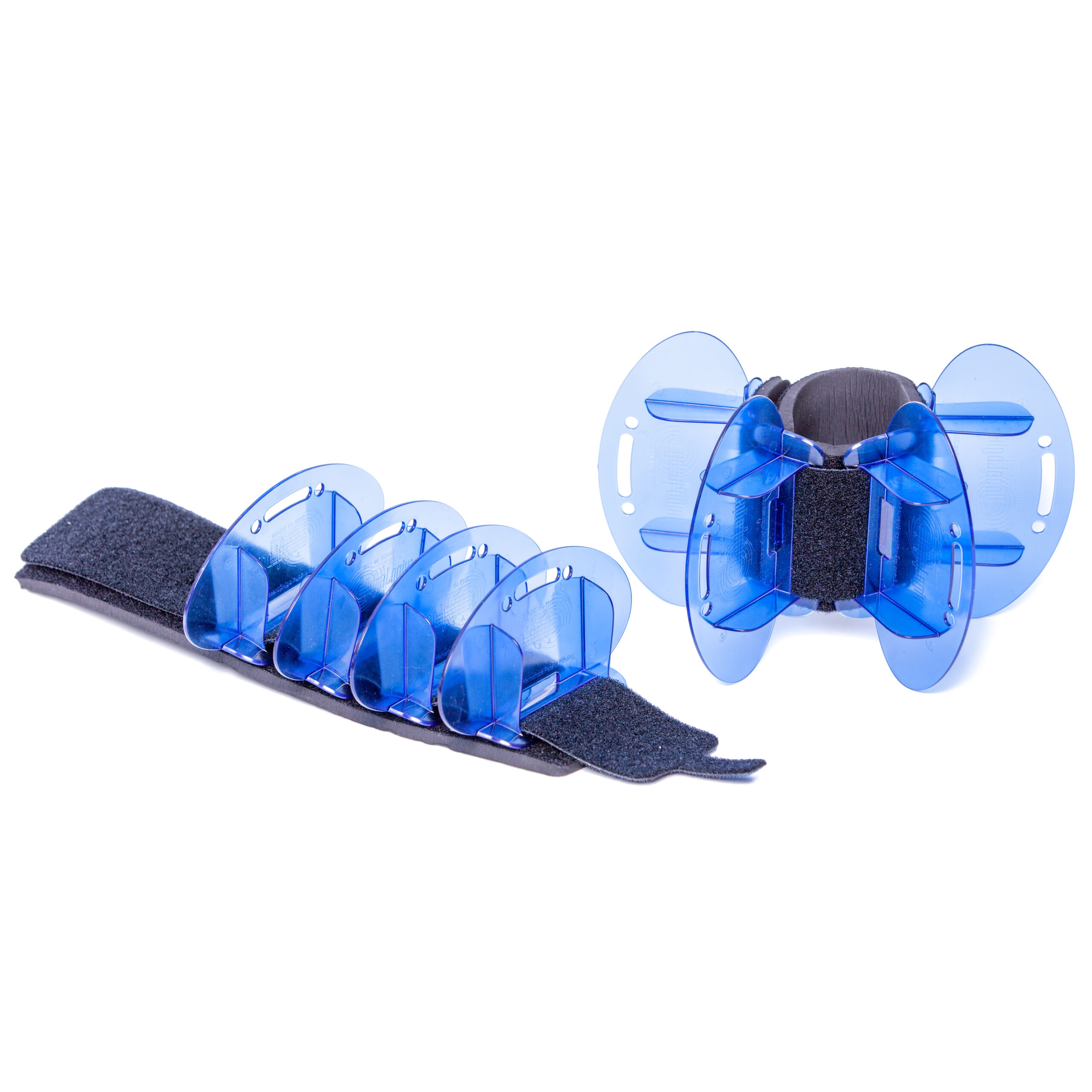 Манжеты HYDROREVOLUTION Aqualogix Fins низкое сопротивление, зеленый, пара