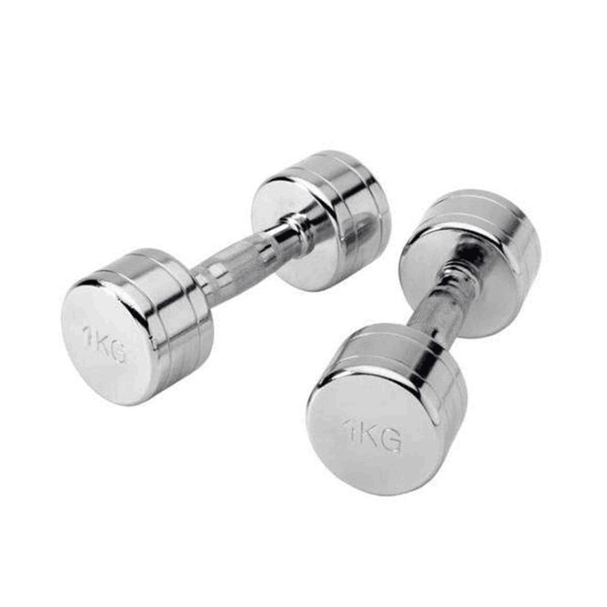 Гантельный ряд хромированный 1-10 кг OKPRO OK1025