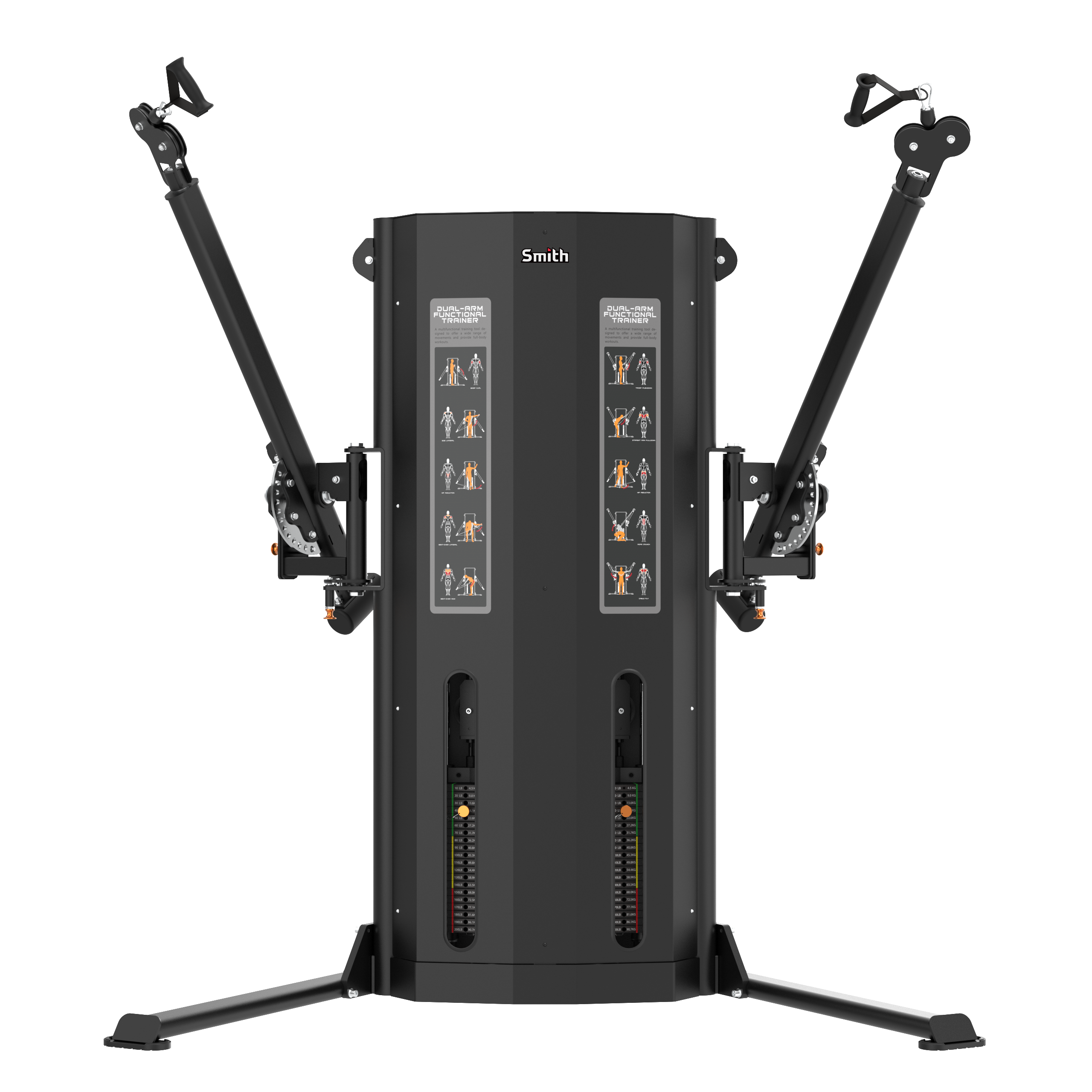 Тренажер Smith RE8046 Двойная регулируемая тяга