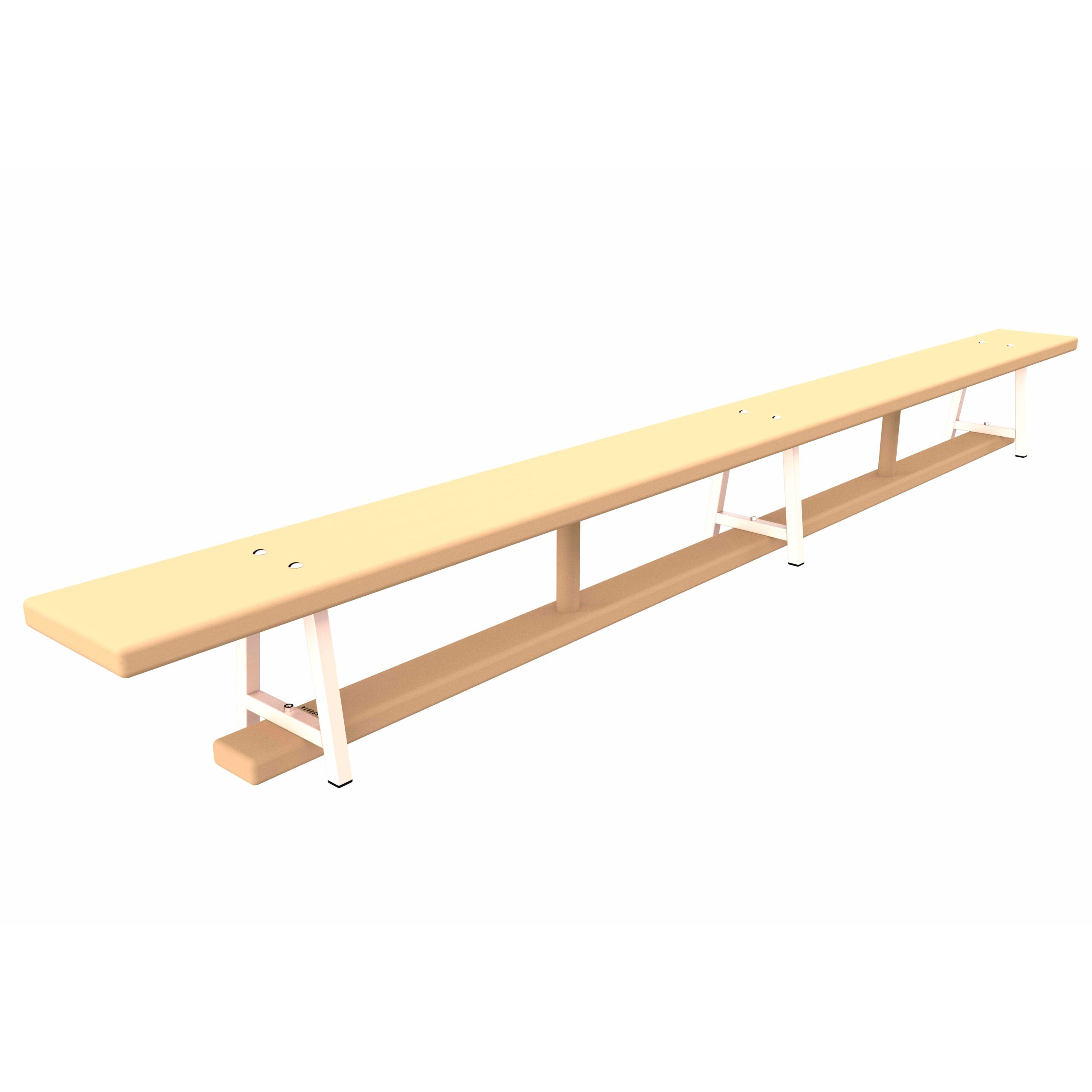 Скамья гимнастическая на металлических ножках 3 м ZAVODSPORTA