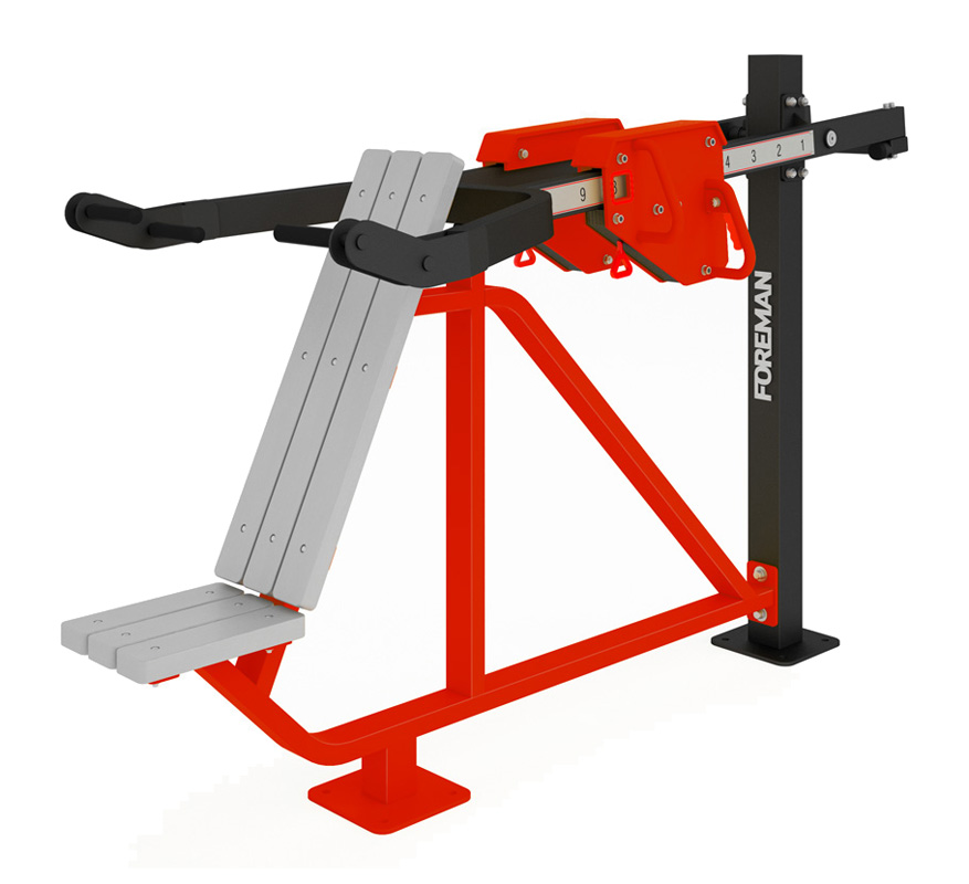 Уличный жим от плеч FOREMAN FO-05 черный