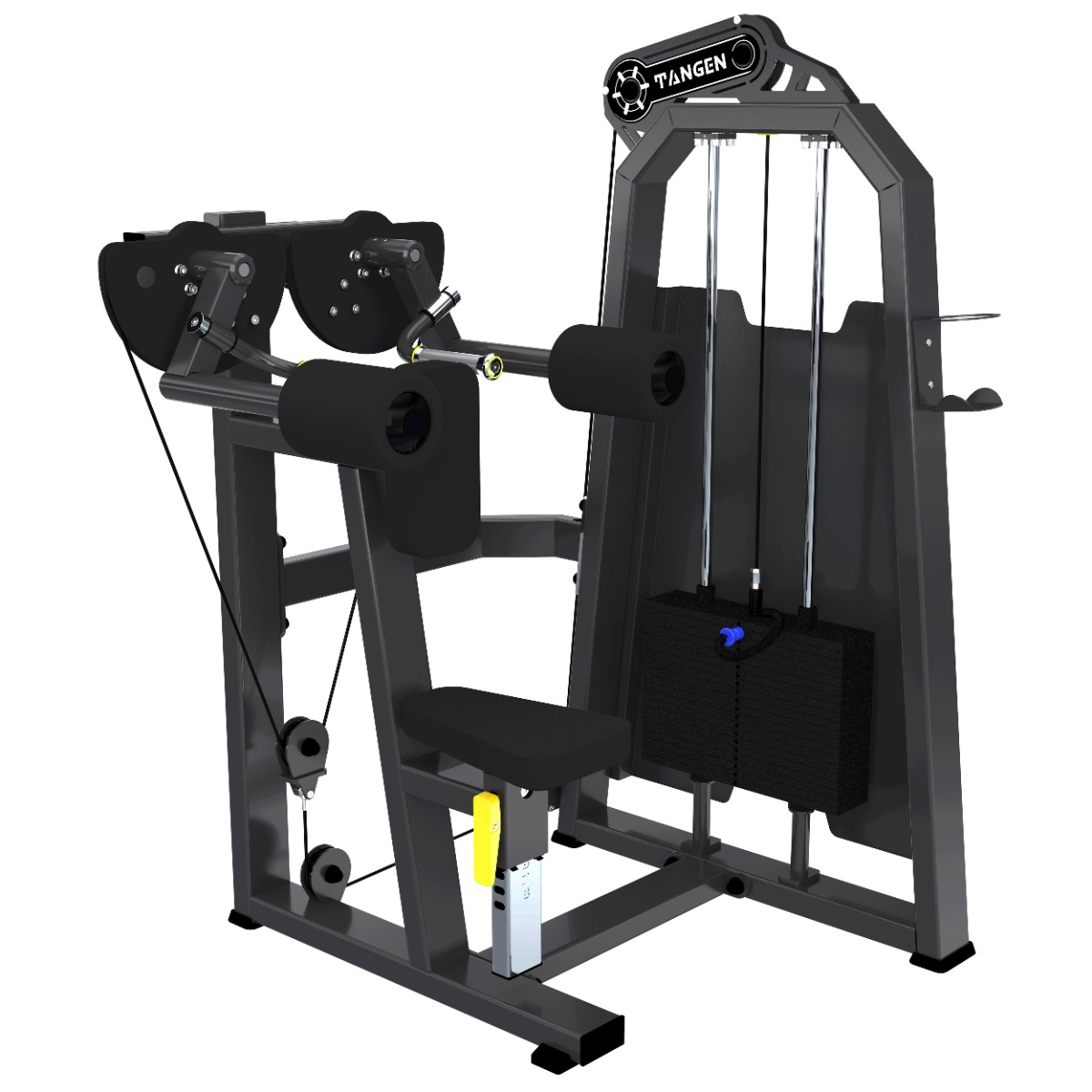 A2005 Дельт-машина. Стек 100 кг