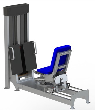 Жим ногами сидя FOREMAN FN-108 белый/черный